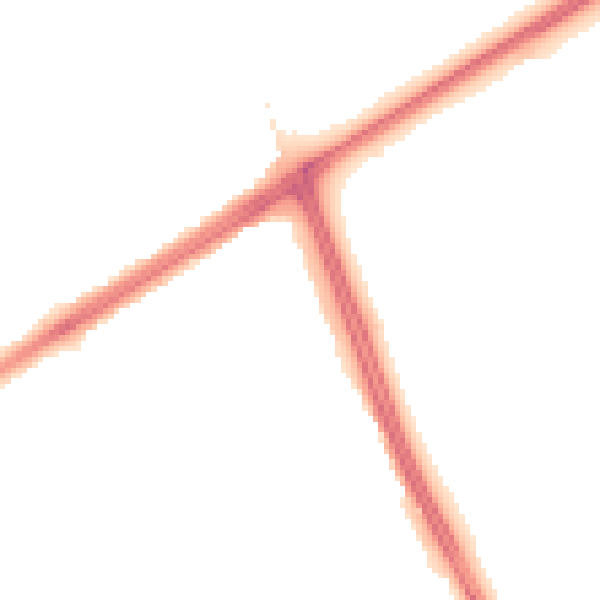 Night-time road noise heatmap for L21 5JG