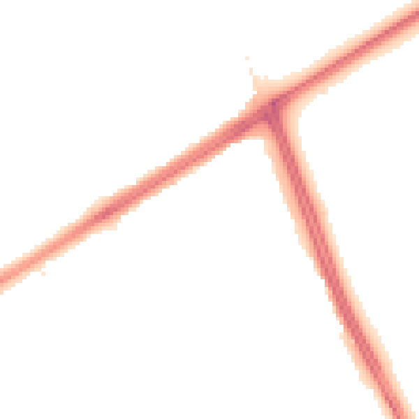 Night-time road noise heatmap for L21 5JH