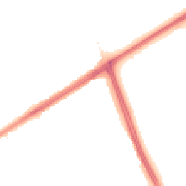 Night-time road noise heatmap for L21 5JW