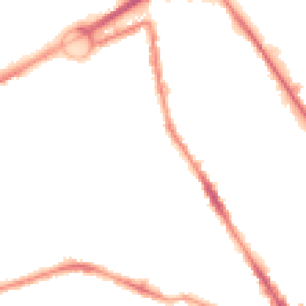 Night-time road noise heatmap for L21 6NZ