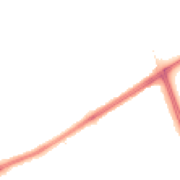 Night-time road noise heatmap for L21 7ND
