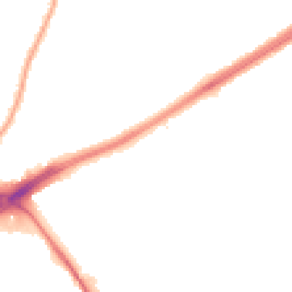 Night-time road noise heatmap for L21 8LR
