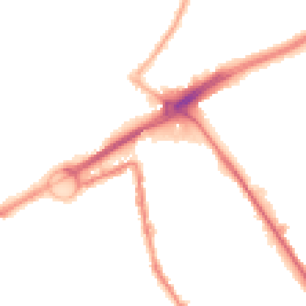 Night-time road noise heatmap for L21 8QB