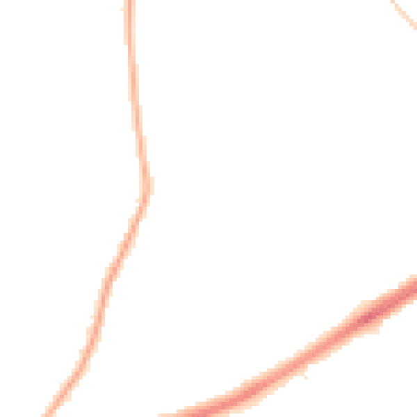 Night-time road noise heatmap for L21 9HN