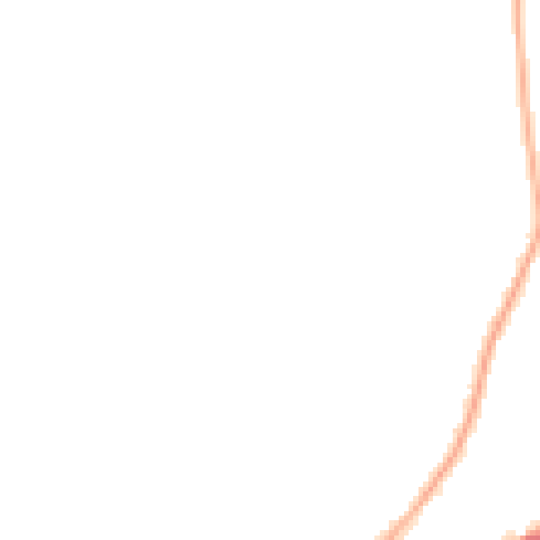 Night-time road noise heatmap for L21 9LH