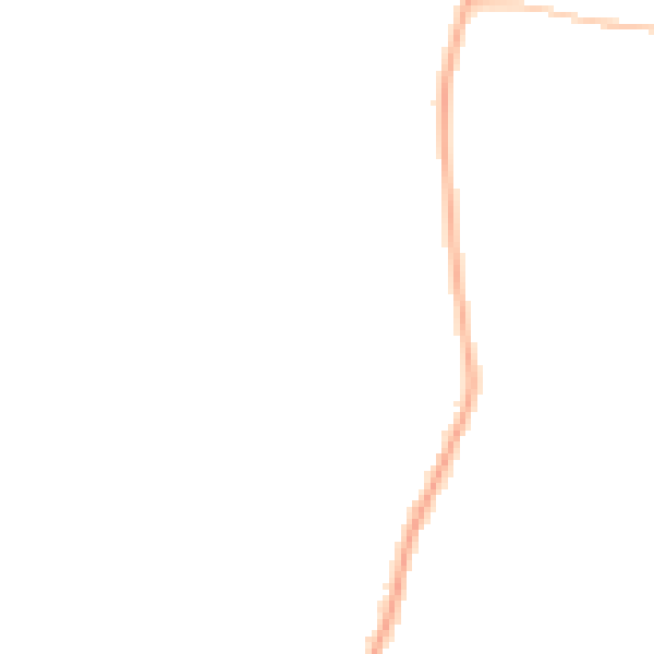 Night-time road noise heatmap for L21 9LL
