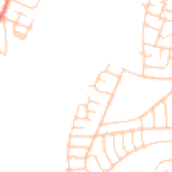 Daytime road noise heatmap for L21 9NT