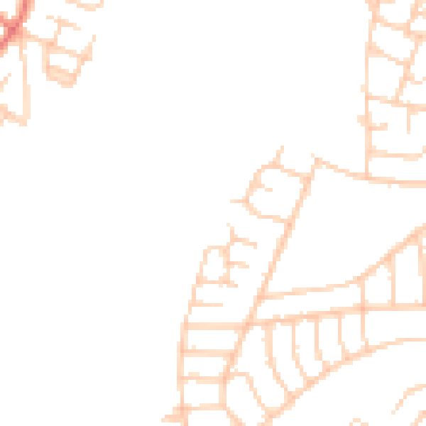 Daytime road noise heatmap for L21 9QH