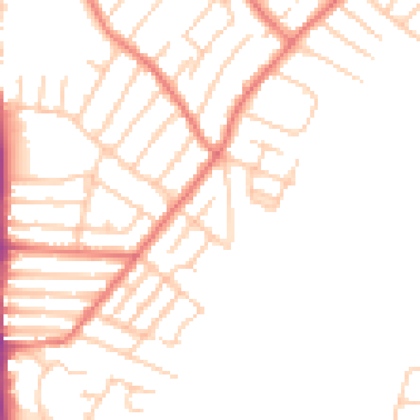 Daytime road noise heatmap for L23 0QA