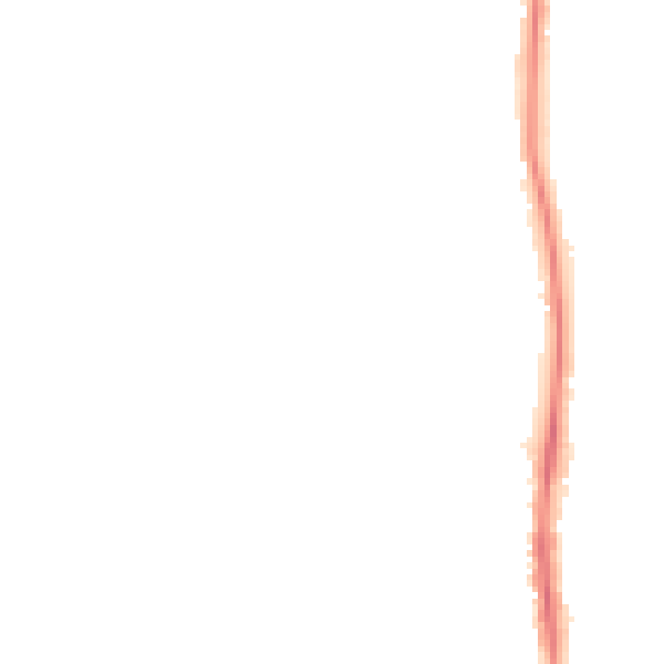 Night-time road noise heatmap for L23 0RL
