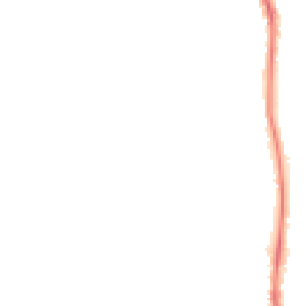 Night-time road noise heatmap for L23 0RP