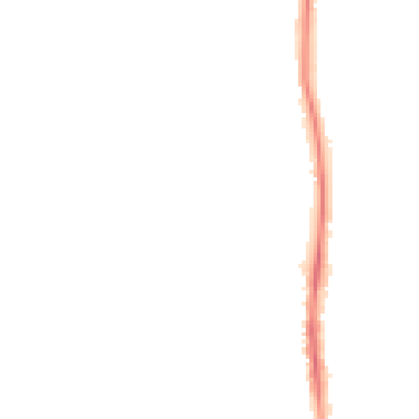 Night-time road noise heatmap for L23 0RW