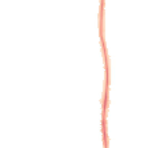 Night-time road noise heatmap for L23 0SS