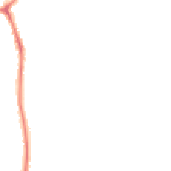 Night-time road noise heatmap for L23 0UB