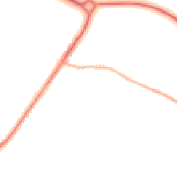 Night-time road noise heatmap for L23 1TB