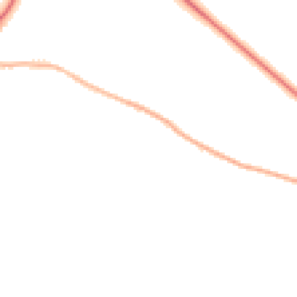 Night-time road noise heatmap for L23 1UH