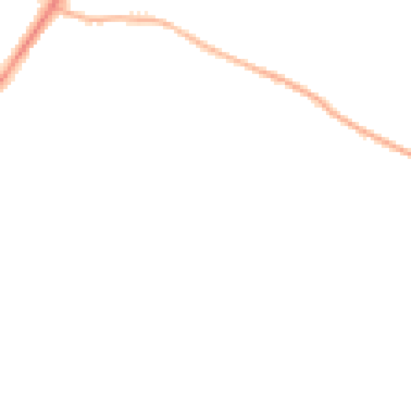 Night-time road noise heatmap for L23 1XT