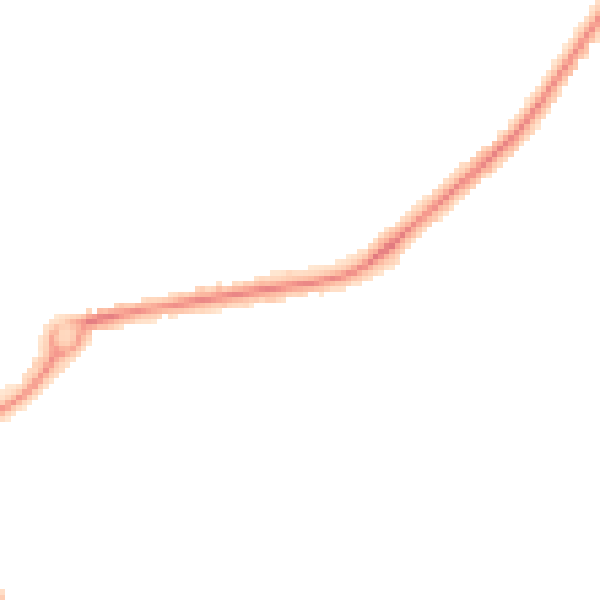 Night-time road noise heatmap for L23 2UQ
