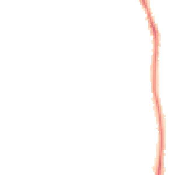 Night-time road noise heatmap for L23 3BX