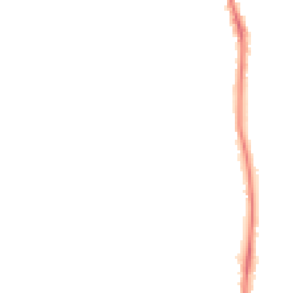 Night-time road noise heatmap for L23 3DG