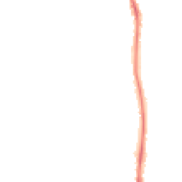 Night-time road noise heatmap for L23 3DJ