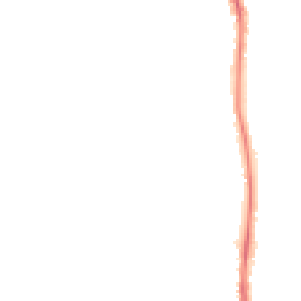 Night-time road noise heatmap for L23 3DL