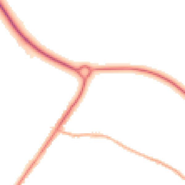 Night-time road noise heatmap for L23 4AF