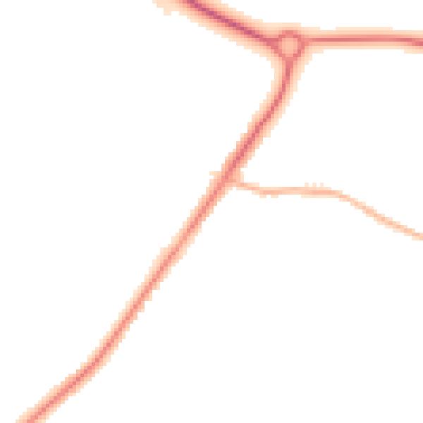 Night-time road noise heatmap for L23 4TB