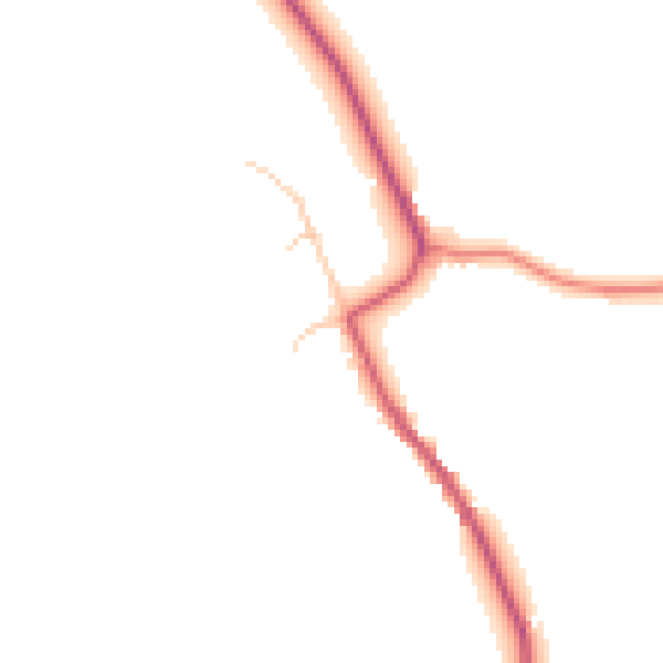 Daytime road noise heatmap for L23 4TT