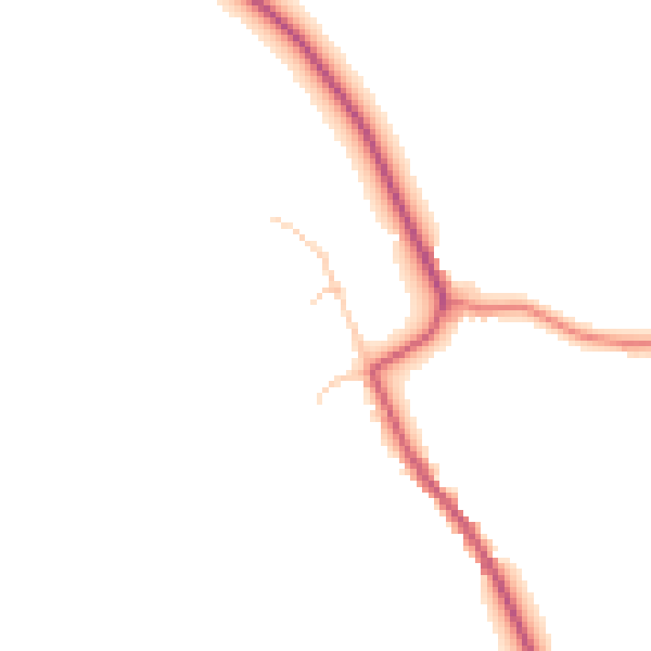 Daytime road noise heatmap for L23 4TU