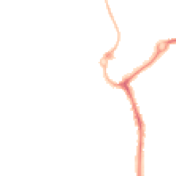 Night-time road noise heatmap for L23 5RU
