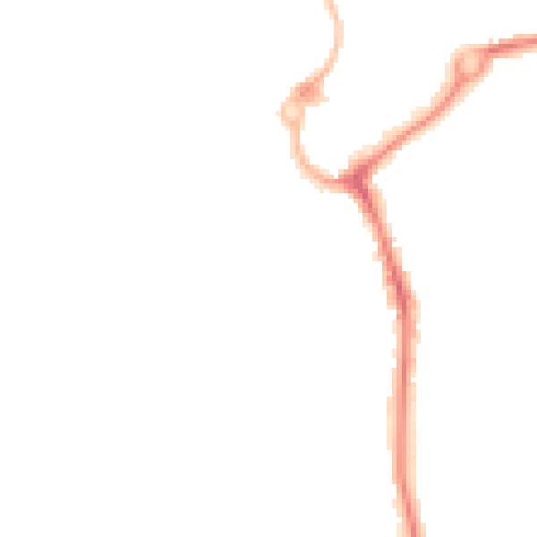 Night-time road noise heatmap for L23 5ST