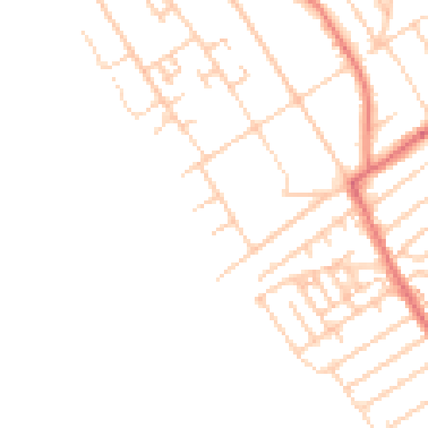 Daytime road noise heatmap for L23 6SP