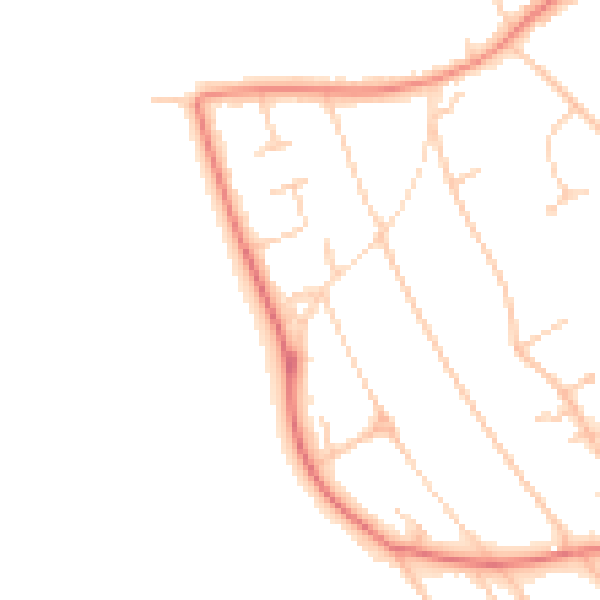Daytime road noise heatmap for L23 6TL