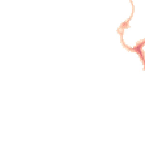 Night-time road noise heatmap for L23 7TA