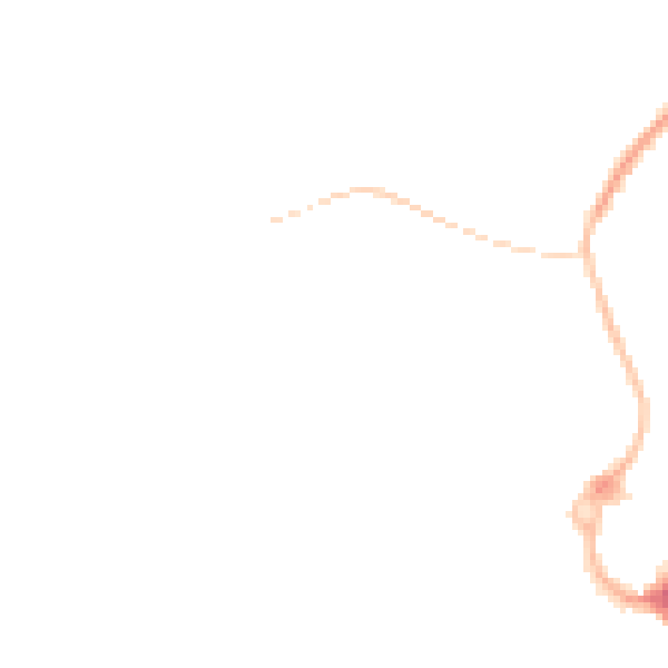 Night-time road noise heatmap for L23 7YQ