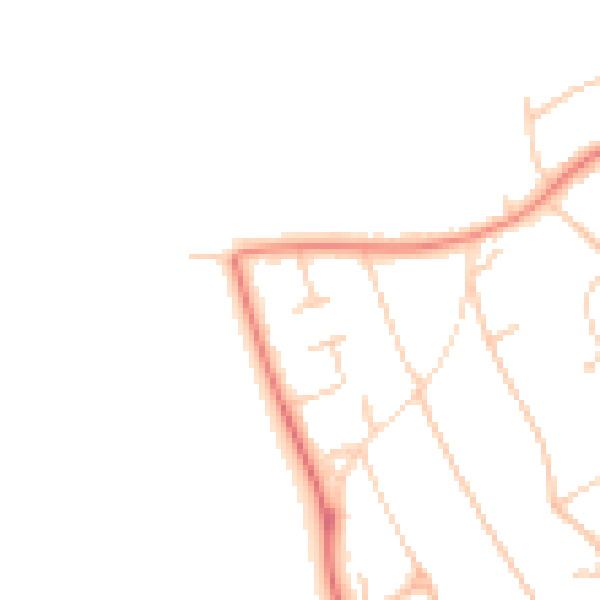 Daytime road noise heatmap for L23 8TB