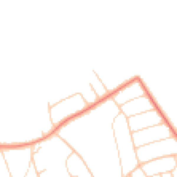 Daytime road noise heatmap for L23 8UX