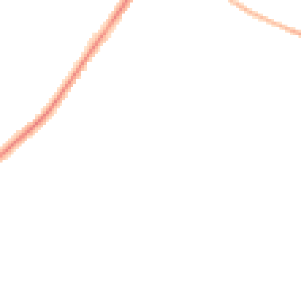Night-time road noise heatmap for L23 9YN