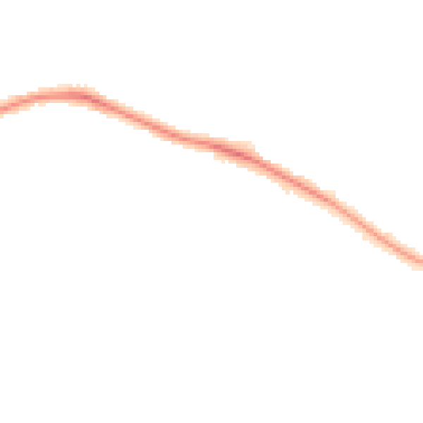 Night-time road noise heatmap for L26 1TN