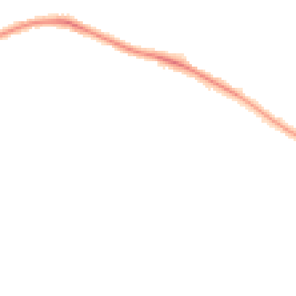 Night-time road noise heatmap for L26 1UH