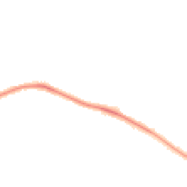 Night-time road noise heatmap for L26 1XN