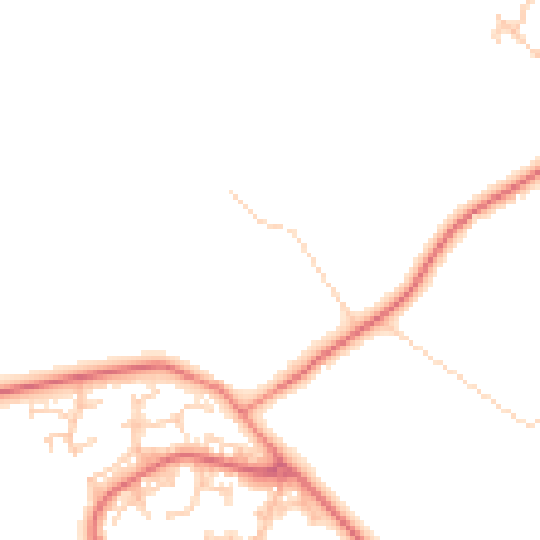 Daytime road noise heatmap for L26 5AA