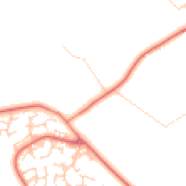 Daytime road noise heatmap for L26 5AB