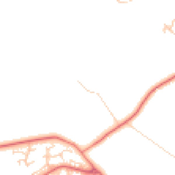 Daytime road noise heatmap for L26 5QB
