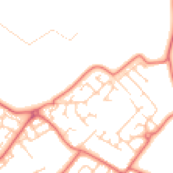 Daytime road noise heatmap for L26 6LX