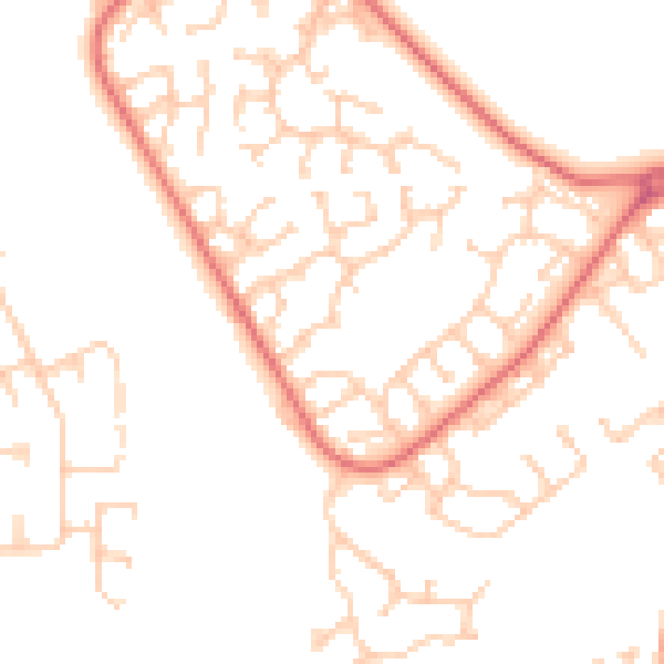 Daytime road noise heatmap for L26 7WJ