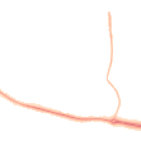 Night-time road noise heatmap for L26 9AE