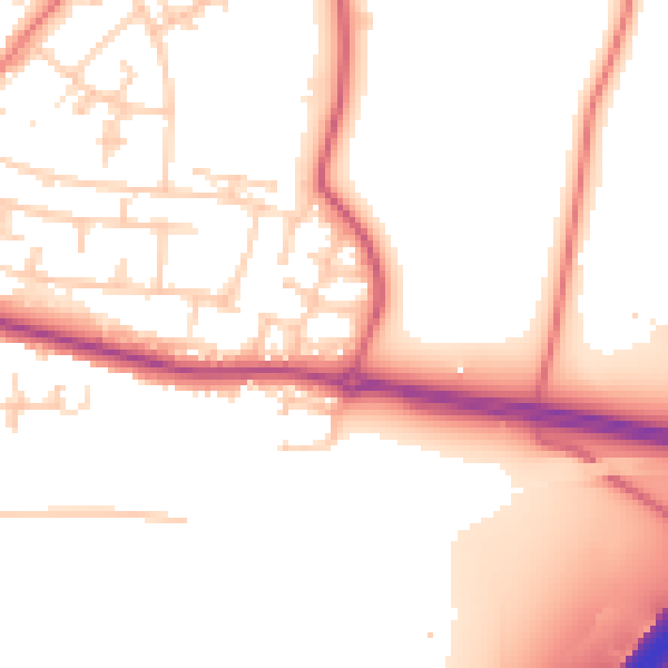 Daytime road noise heatmap for L26 9YL
