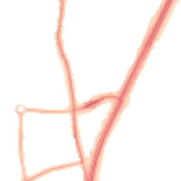 Night-time road noise heatmap for L31 0AE